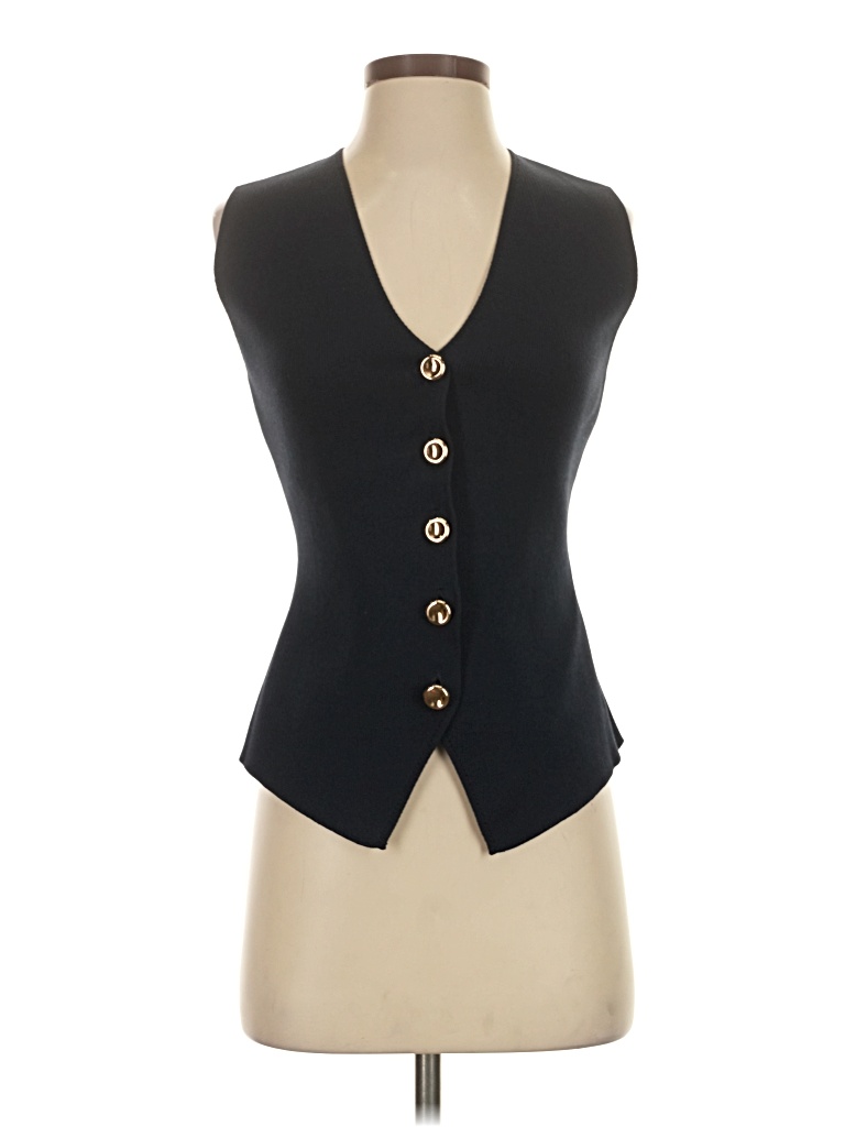 Pre-owned Zara Cardigan Sweater In Black
