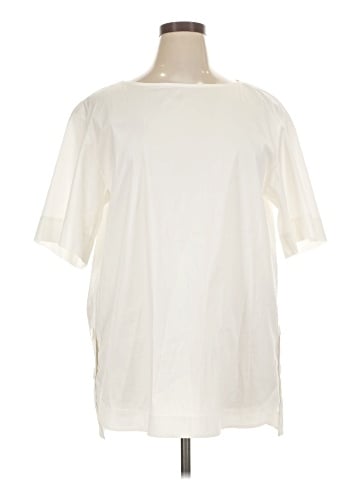 Lafayette 148 New York Short Sleeve Top (view 1)