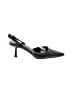 Aldo 100% Leather Black Heels Size 10 - photo 1