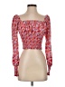 Forever 21 Red Long Sleeve Blouse Size S - photo 1