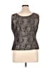 Kasper Brown Tank Top Size 14 - photo 2