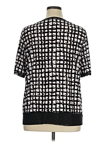 Anne Klein Short Sleeve Blouse (view 2)