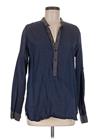 Even Long Sleeve Blouse (view 1)