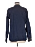 Even 100% Cotton Blue Long Sleeve Blouse Size M - photo 2