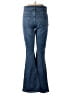 a.n.a. A New Approach Hearts Blue Jeans Size 8 - photo 2