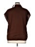 Talbots Brown Short Sleeve Blouse Size XL - photo 2