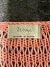 Wrap 100% Cotton Orange Cardigan Size 16 - photo 7