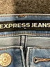 Express Jeans Hearts Blue Jeans Size 8 - photo 4