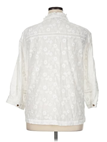 Ali Miles 3/4 Sleeve Blouse (view 2)