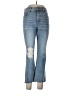 Express Jeans Hearts Blue Jeans Size 12 - photo 1