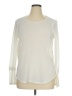 New Directions 100% Polyester Ivory Long Sleeve Top Size XL - photo 1