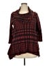 New Directions Plaid Red Pullover Sweater Size 2X - photo 1