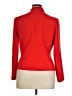 Unbranded 100% Polyester Red Long Sleeve Blouse Size 16 - photo 2