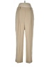 Vince. 100% Polyester Solid Tan Dress Pants Size L - photo 1