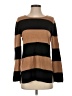 J.Jill Stripes Brown Pullover Sweater Size S - photo 1
