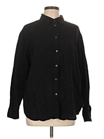 Gap Long Sleeve Button-Down Shirt (view 1)
