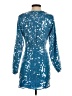 Saylor 100% Polyester Stars Blue Cocktail Dress Size S - photo 2