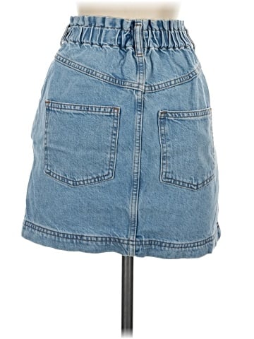 Topshop Denim Skirt (view 2)