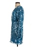 Saylor 100% Polyester Stars Blue Cocktail Dress Size S - photo 5