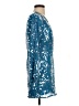 Saylor 100% Polyester Stars Blue Cocktail Dress Size S - photo 4
