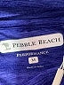 Pebble Beach Blue Long Sleeve Polo Size M - photo 7