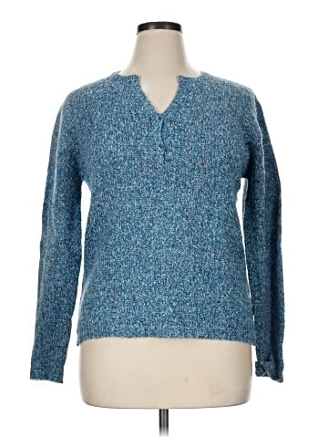 DressBarn Long Sleeve Henley (view 1)