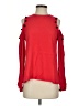 Alexis Red Long Sleeve Blouse Size S - photo 1