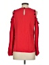 Alexis Red Long Sleeve Blouse Size S - photo 2