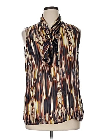 Classiques Entier Sleeveless Silk Top (view 1)