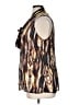 Classiques Entier 100% Silk Brown Sleeveless Silk Top Size XL - photo 5