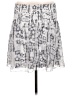 CAbi 100% Polyester Print Gray Casual Skirt Size M - photo 1