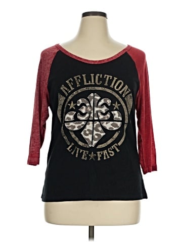 Affliction 3/4 Sleeve T-Shirt (view 1)
