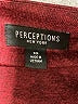 Perceptions Burgundy Cardigan Size 10 - photo 7
