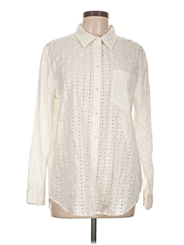 Gap Long Sleeve Button-Down Shirt (view 1)
