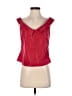 Zara Basic Red Sleeveless Blouse Size M - photo 1