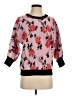 T Tahari Floral Pink Pullover Sweater Size S - photo 1