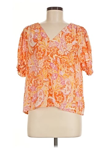 RACHEL Rachel Roy Short Sleeve Blouse (view 1)