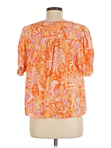 RACHEL Rachel Roy Short Sleeve Blouse (view 2)