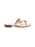 Jack Rogers Gold Ivory Sandals Size 6 - photo 1