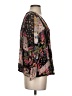 Johnny Was 100% Viscose Black 3/4 Sleeve Blouse Size XS - photo 4