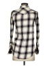 Mudd 100% Cotton Plaid Gray Long Sleeve Button-Down Shirt Size XS - photo 2