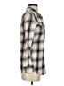 Mudd 100% Cotton Plaid Gray Long Sleeve Button-Down Shirt Size XS - photo 4