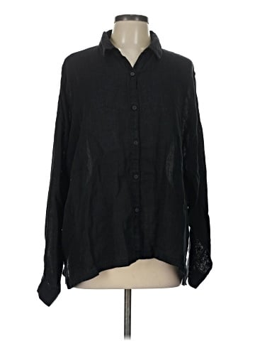 Eileen Fisher Long Sleeve Button-Down Shirt (view 1)