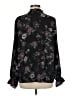 Torrid Floral Black Long Sleeve Blouse Size Med Plus (00) - photo 2