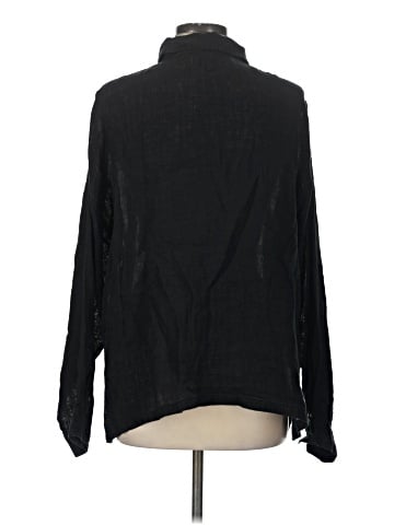 Eileen Fisher Long Sleeve Button-Down Shirt (view 2)
