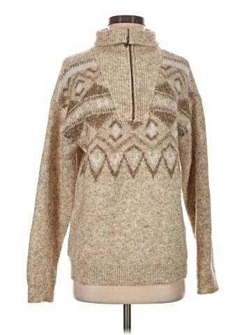 Aqua Pullover Sweater (view 1)