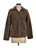 Orvis 100% Polyester Brown Faux Fur Jacket Size S - photo 1