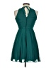 Teeze Me 100% Polyester Solid Teal Cocktail Dress Size 3 - 4 - photo 2