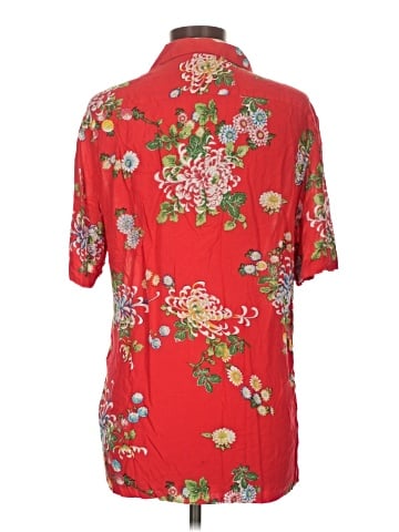 Reiss Short Sleeve Blouse (view 2)