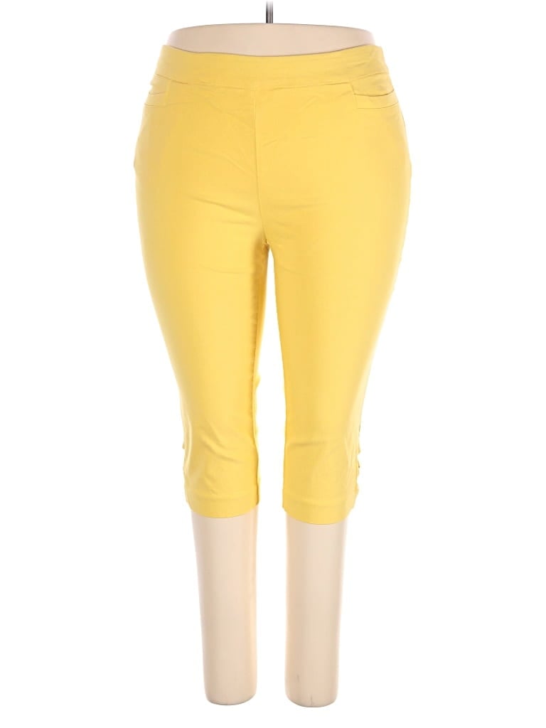 Pre-owned Briggs Active Pants In Yellow